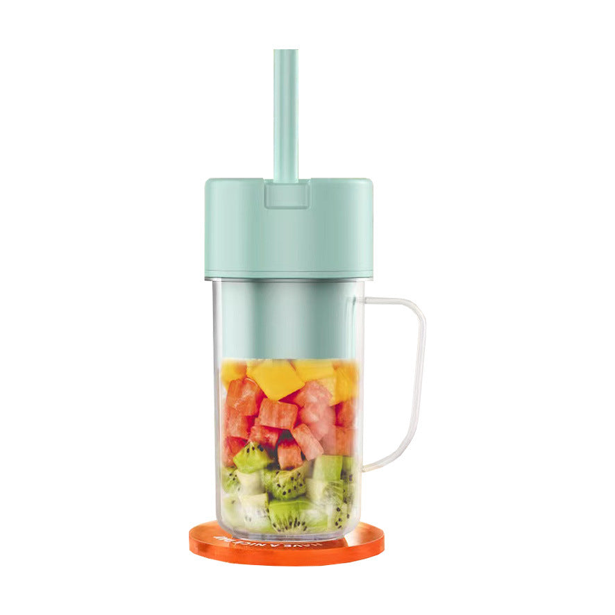 Mini Vaso Licuadora Portatil Pitillo