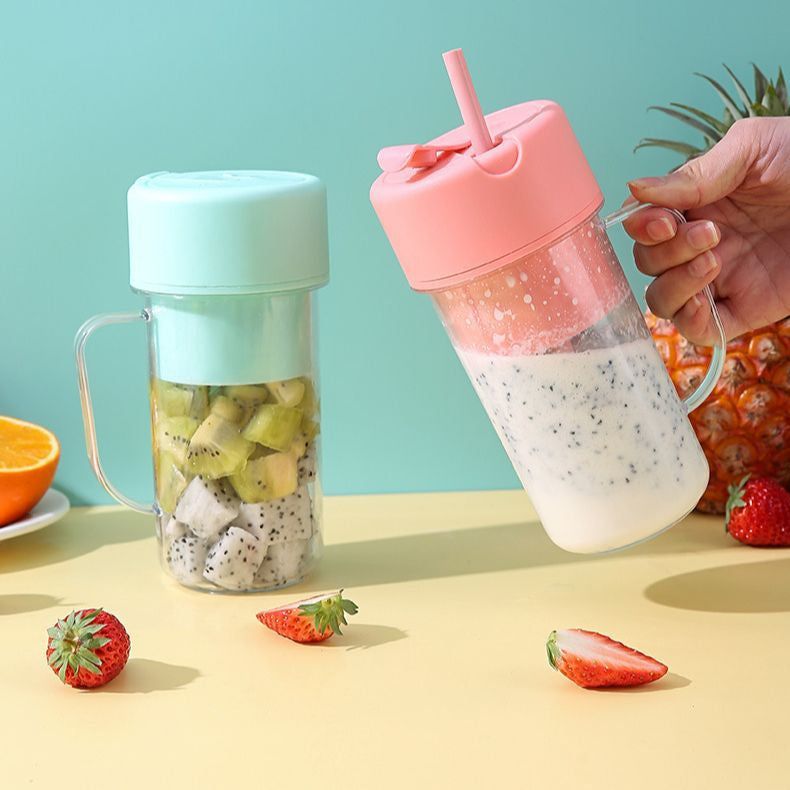 Mini Vaso Licuadora Portatil Pitillo