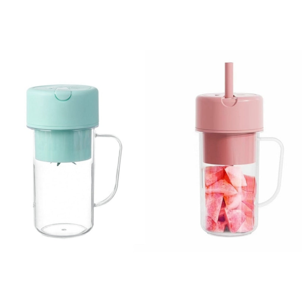 Mini Vaso Licuadora Portatil Pitillo
